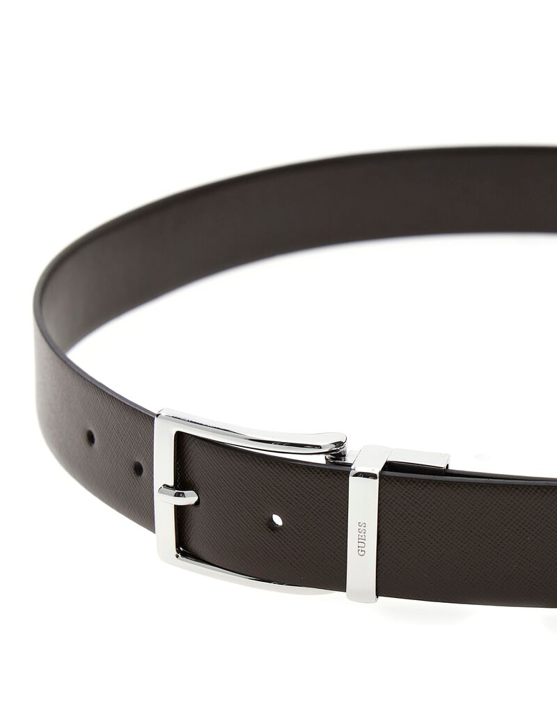 Milano Saffiano Leather Belt