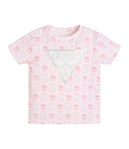 ALL OVER PRINT LOGO T-SHIRT