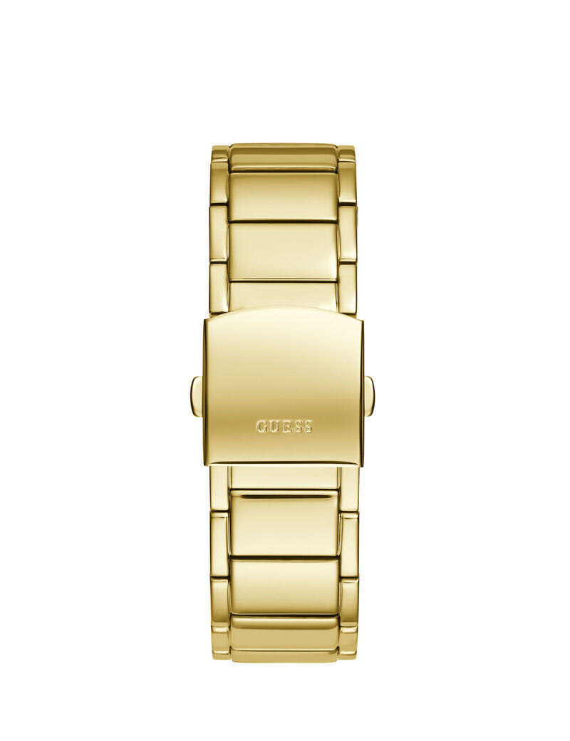 Gold Square Multifunction Watch