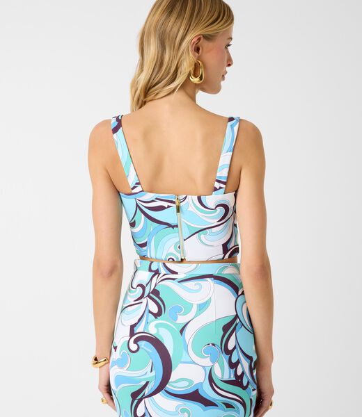 Marciano all over print top