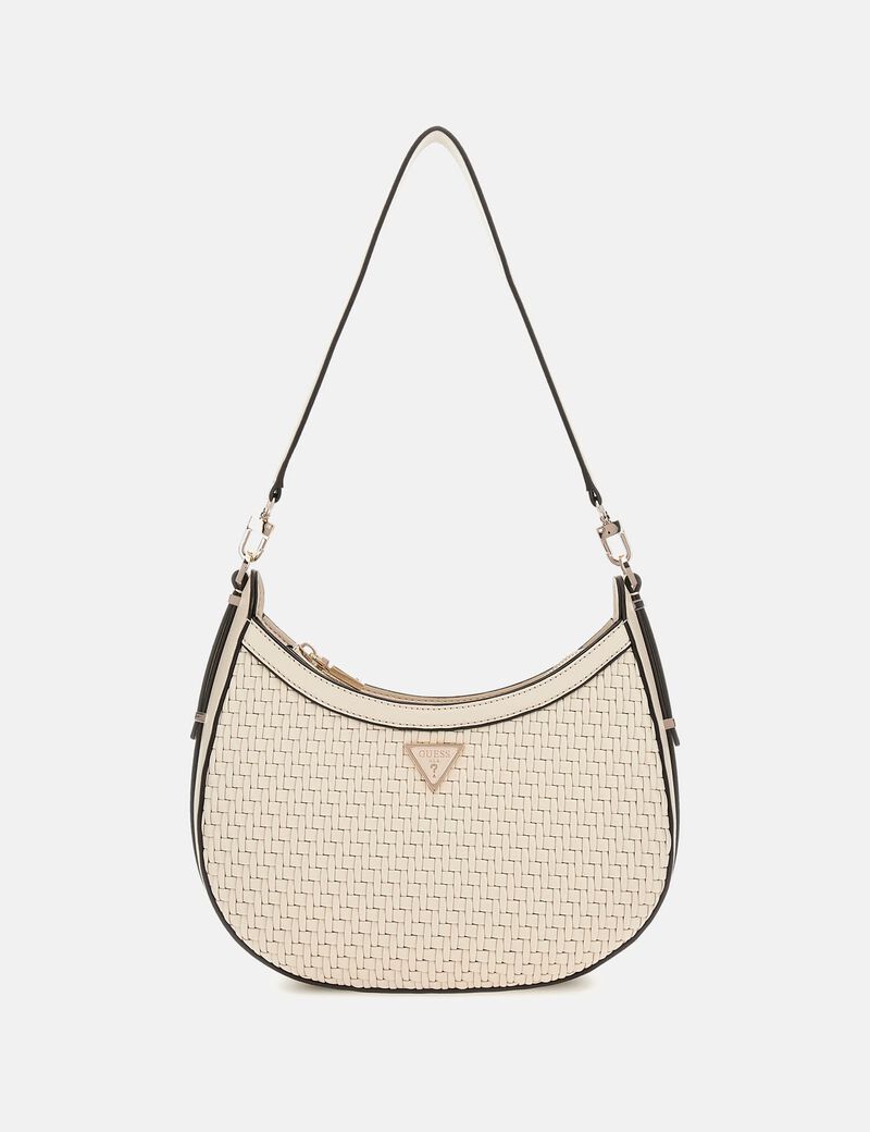 Murielle woven shoulder bag