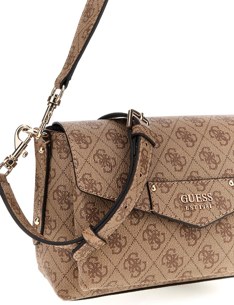 Eco brenton flap shoulder bag