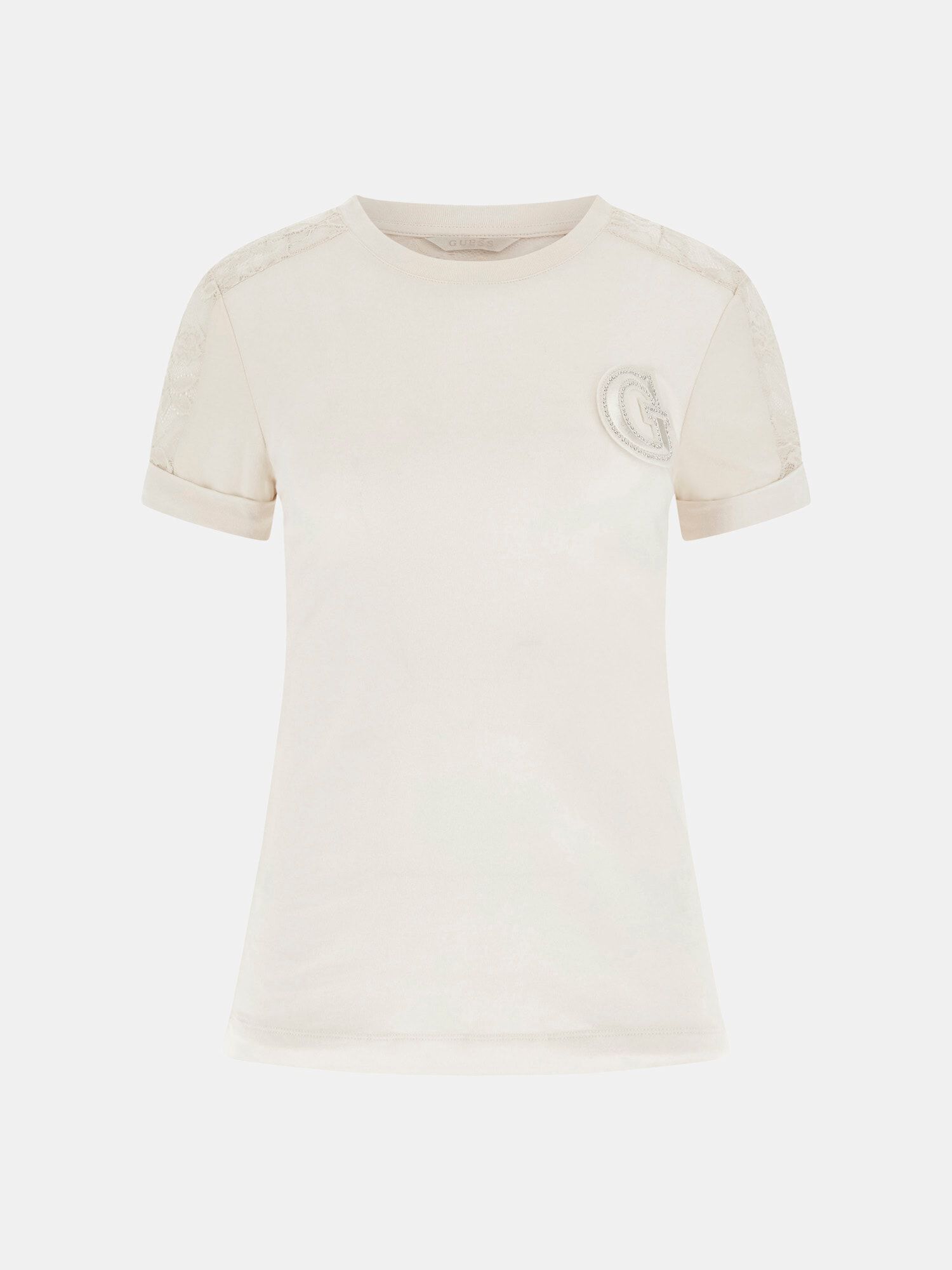 Guess gold t shirt cheap