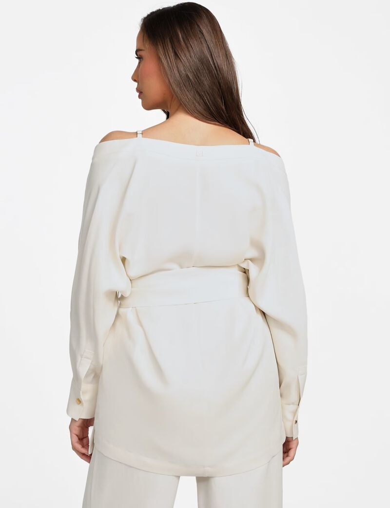 guess marciano kimono shirt