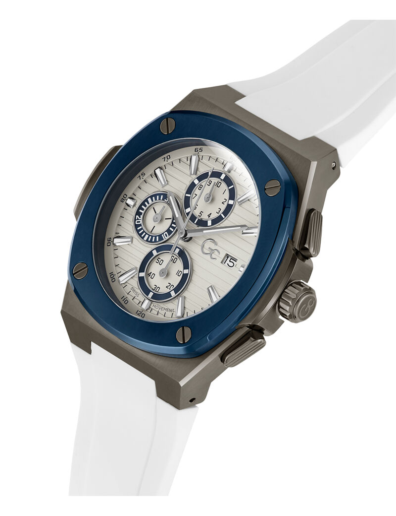 Gc Coussin Shape Chrono Silicone