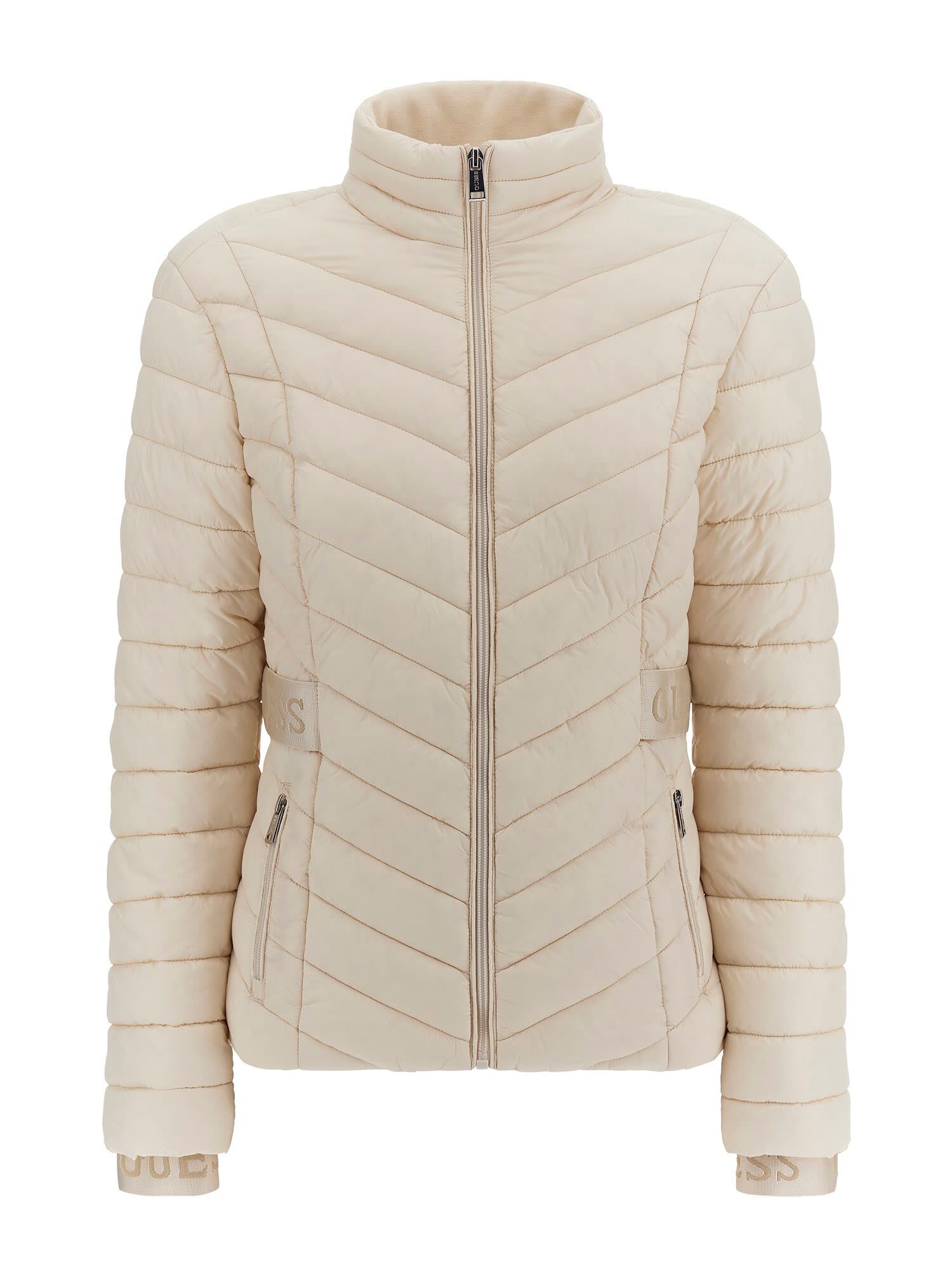 Guess lightweight puffer jacket discount
