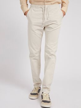 Cotton Blend Pant With Coulisse