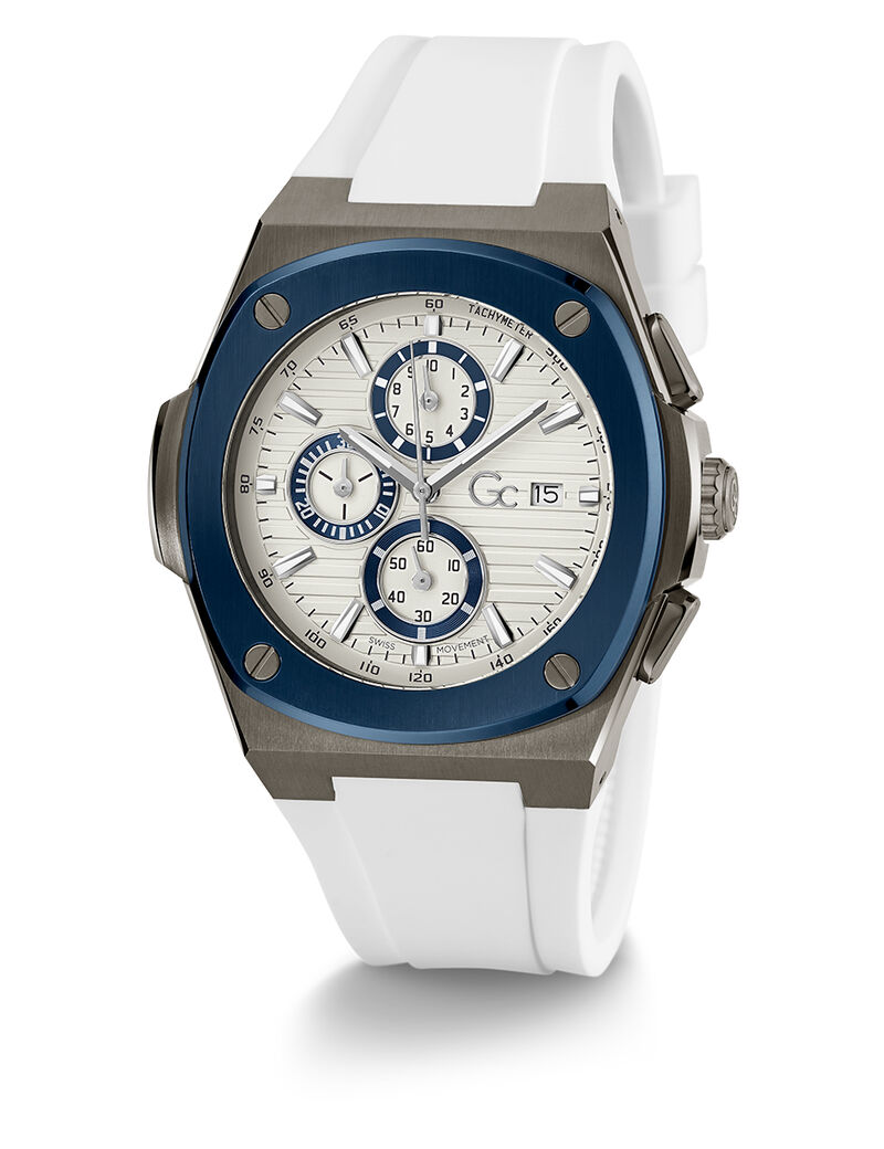 Gc Coussin Shape Chrono Silicone