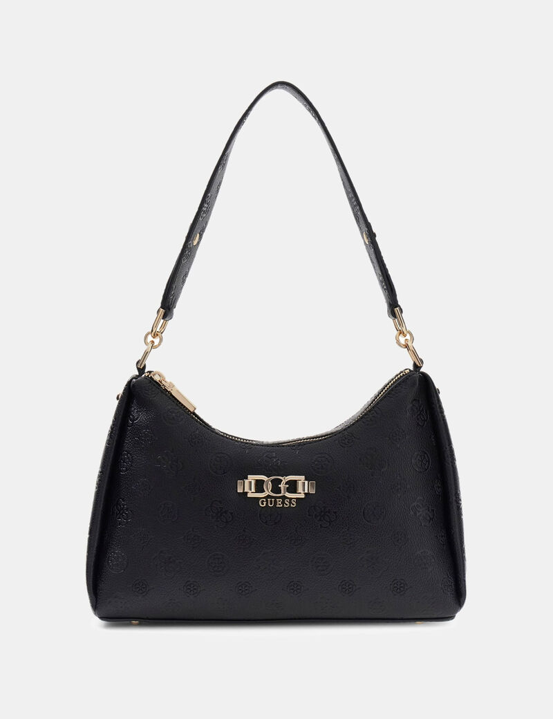 guess anise double zip shoulder bag
