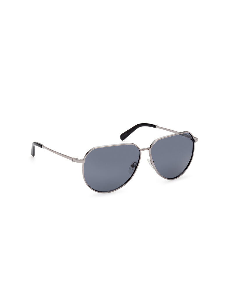 SHINY GUNMETAL / SMOKE POLARIZED