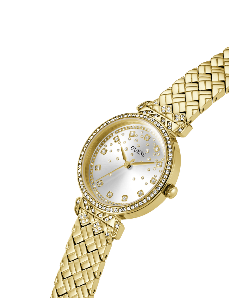 Ladies Gold Tone Analog Watch