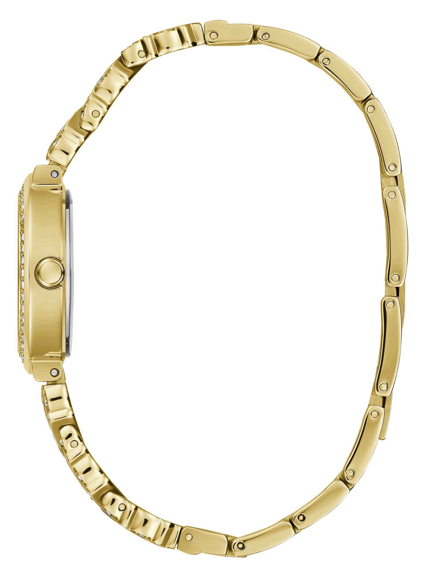 Guess gold bracelet watch clearance