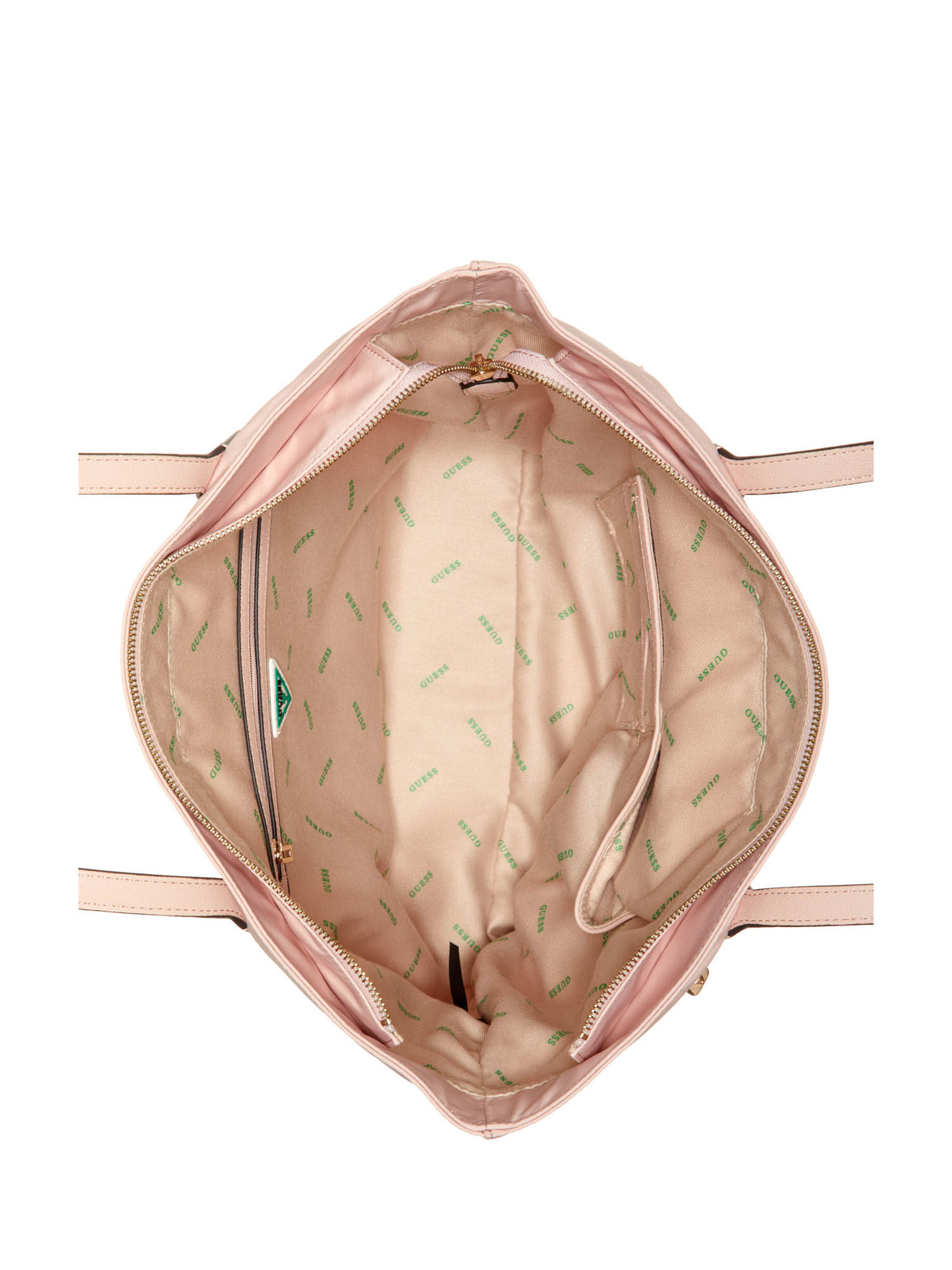 Pink guess outlet handbag