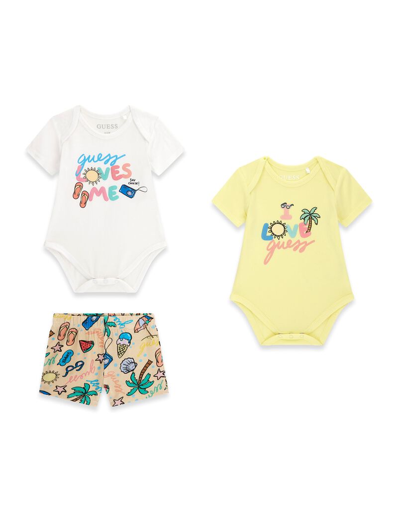 جيس set 2pcs ss body shorts