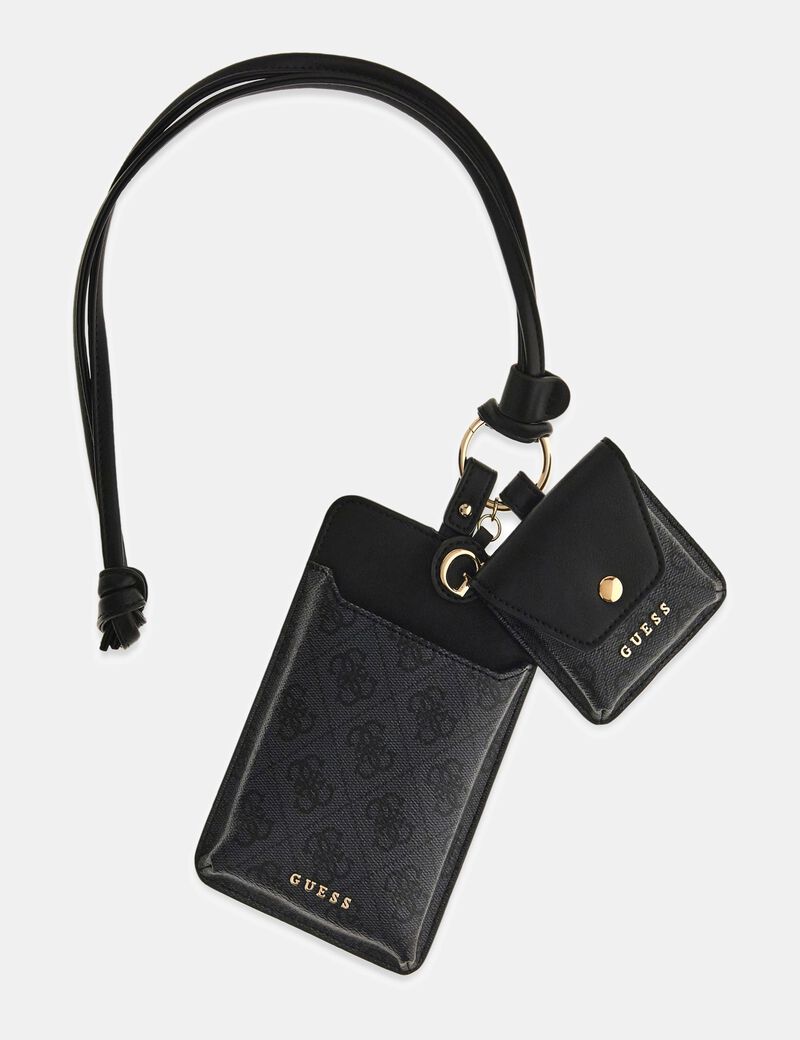 PHONE HOLDER WTH EARPHON POUCH