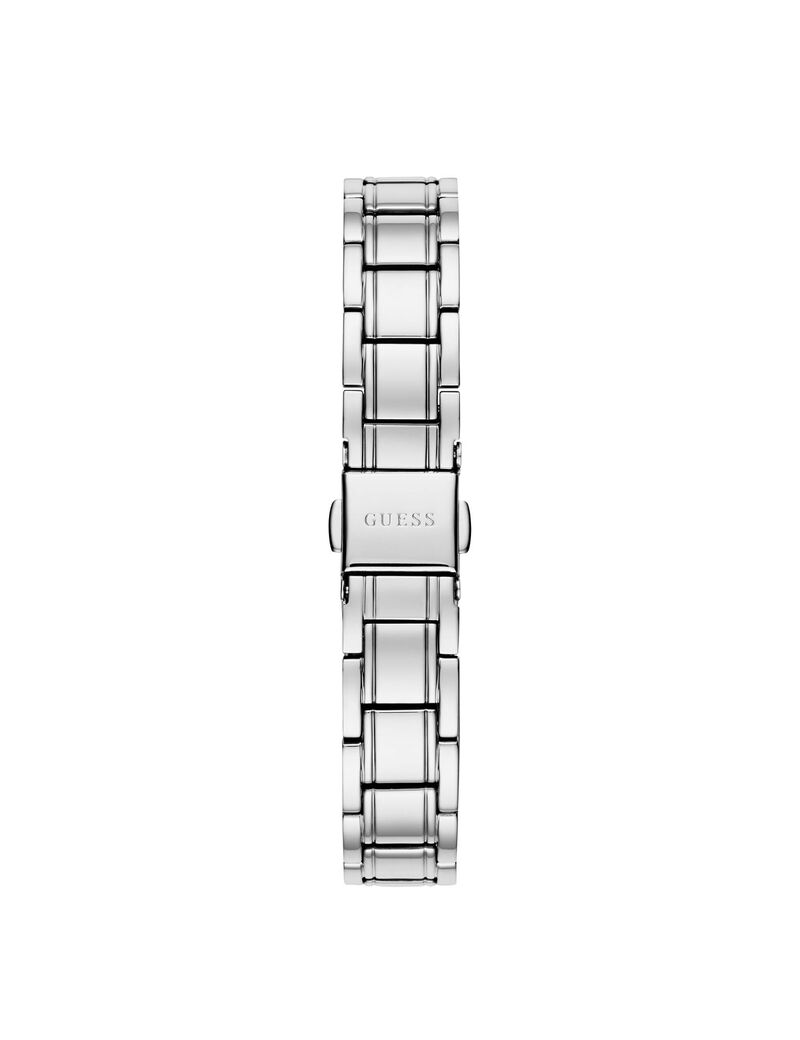 Silver And Crystal Ladies Watch