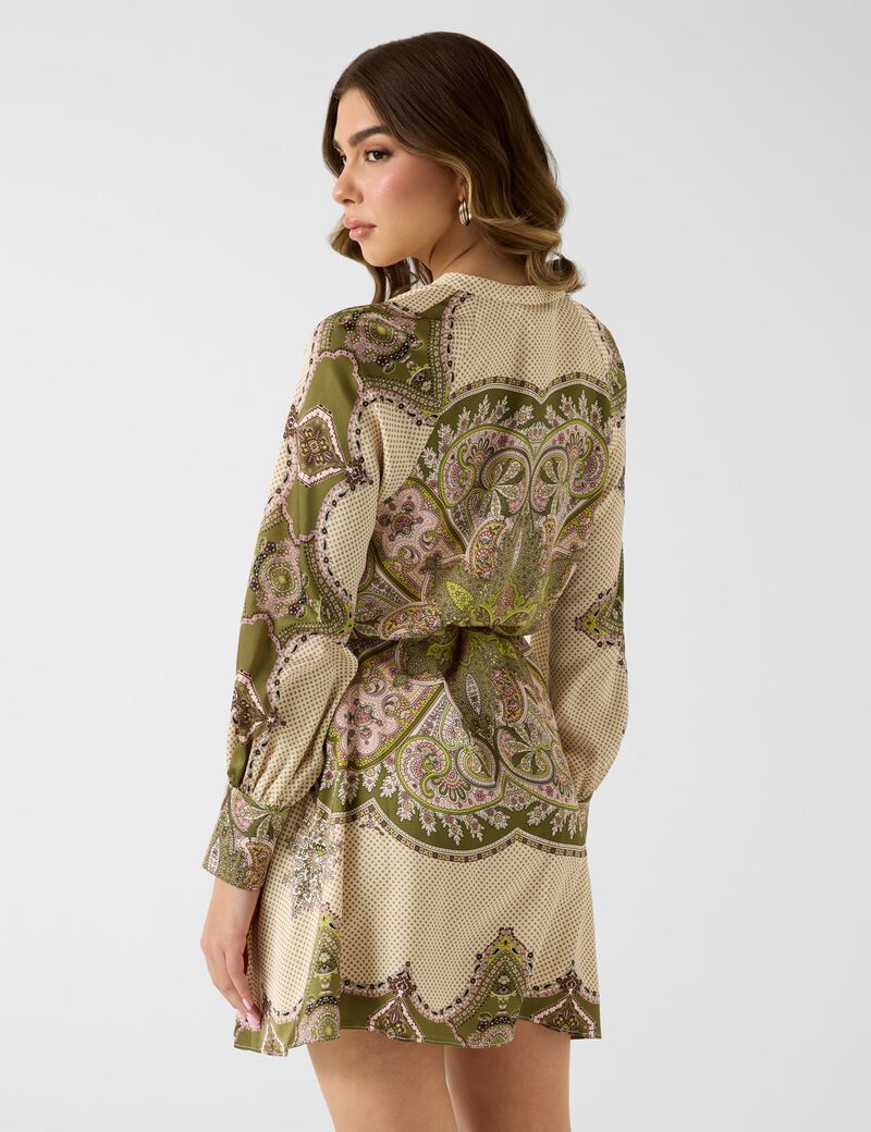 Khlifia fit & flare dress