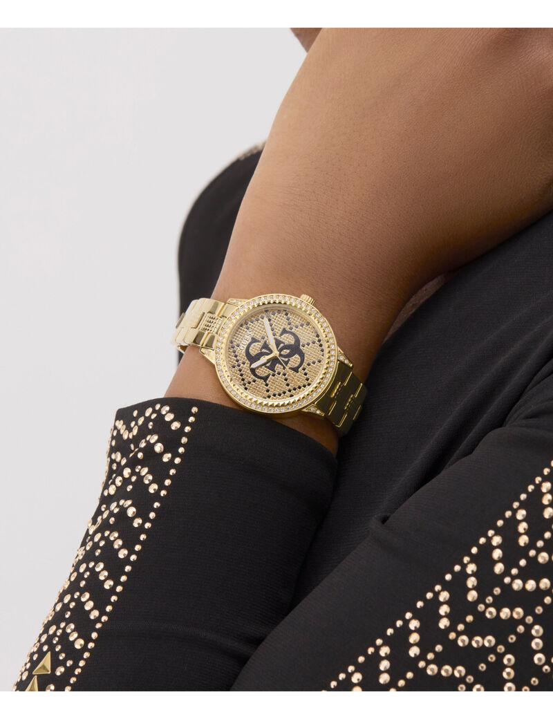 Ladies Gold Tone Analog Watch