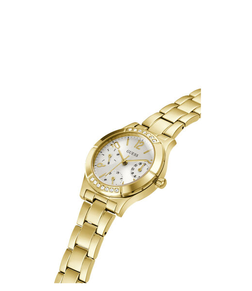 Gold Multifunction Watch