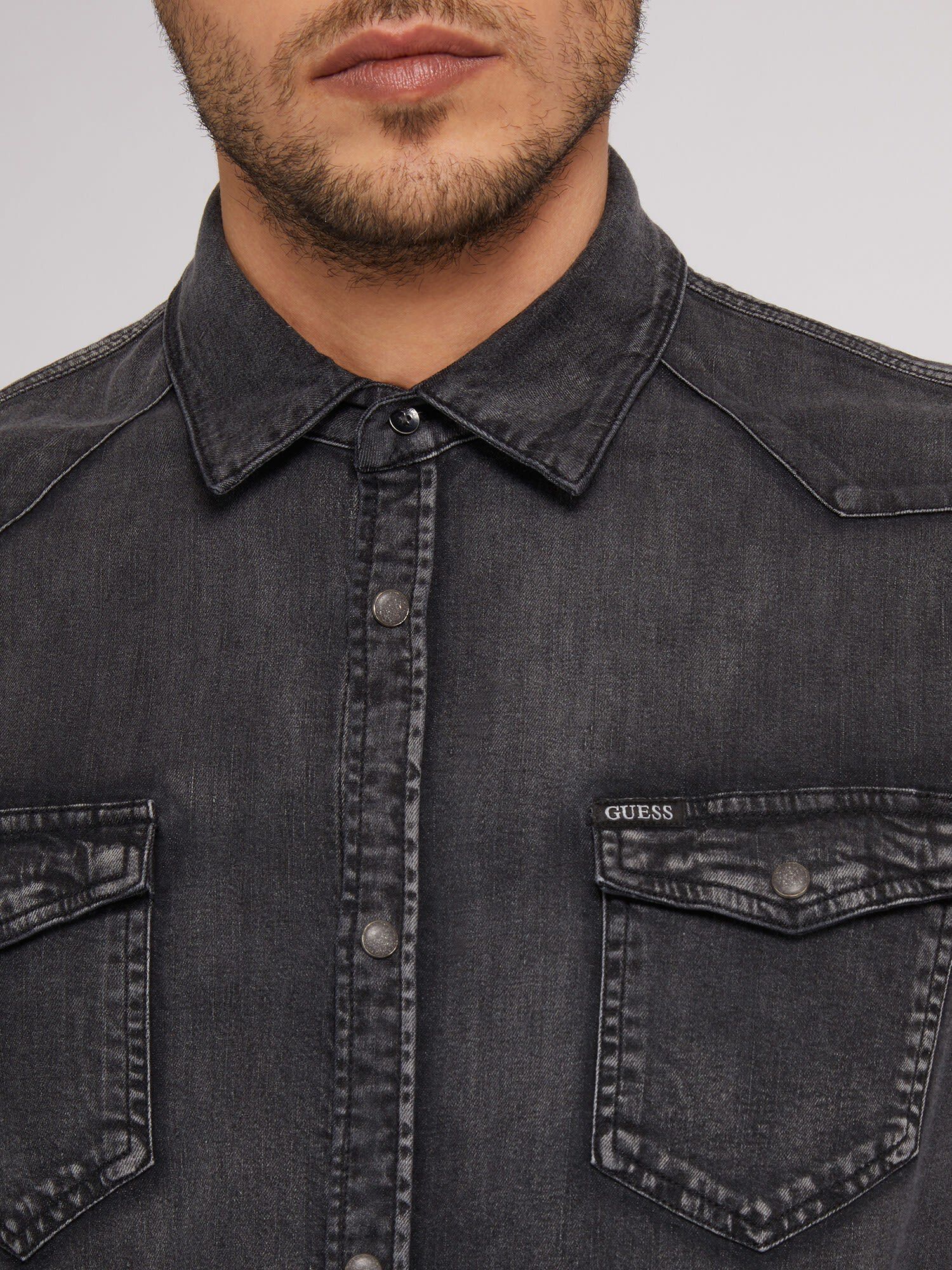 Guess slim fit shirts 2025