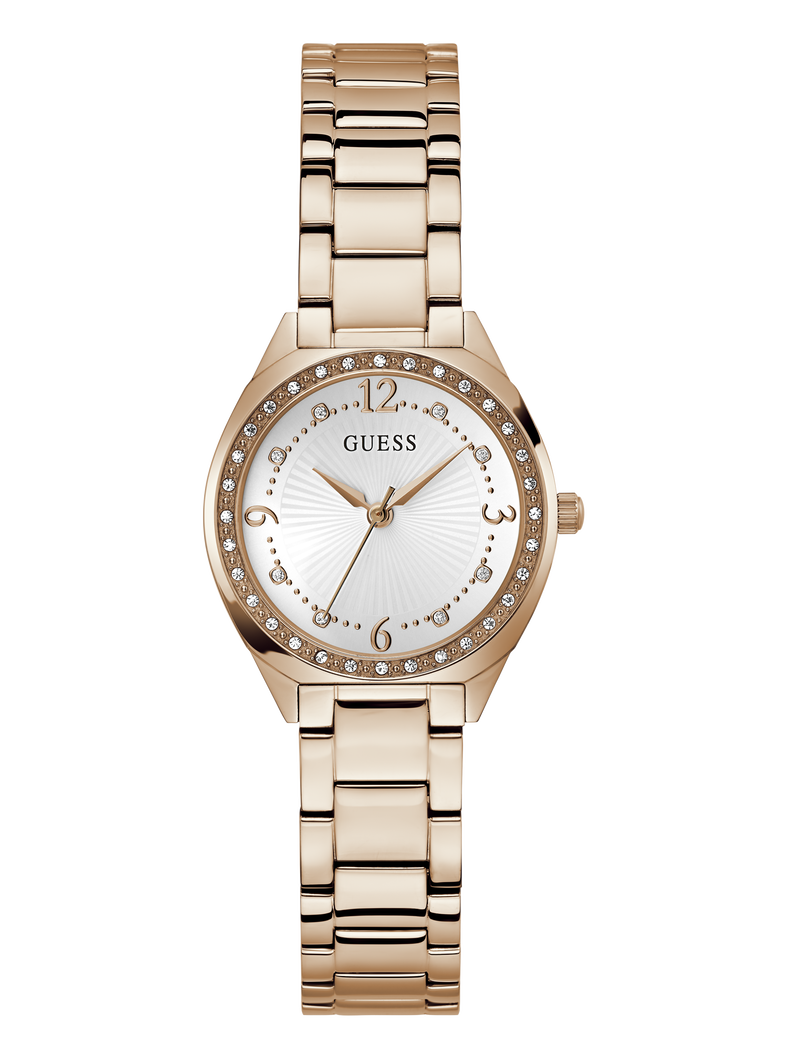 Ladies Rose Gold Tone Analog Watch
