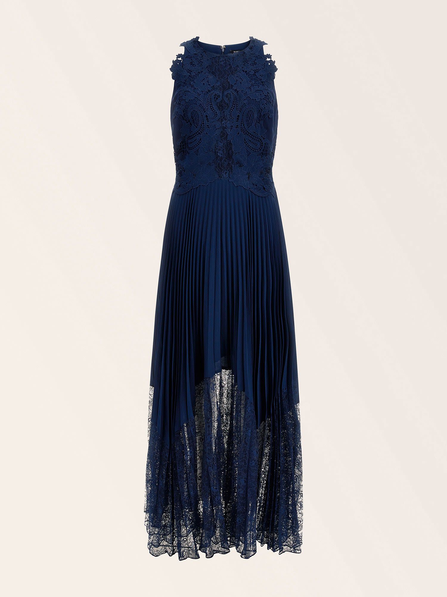 Whistles lana lace pleat dress on sale
