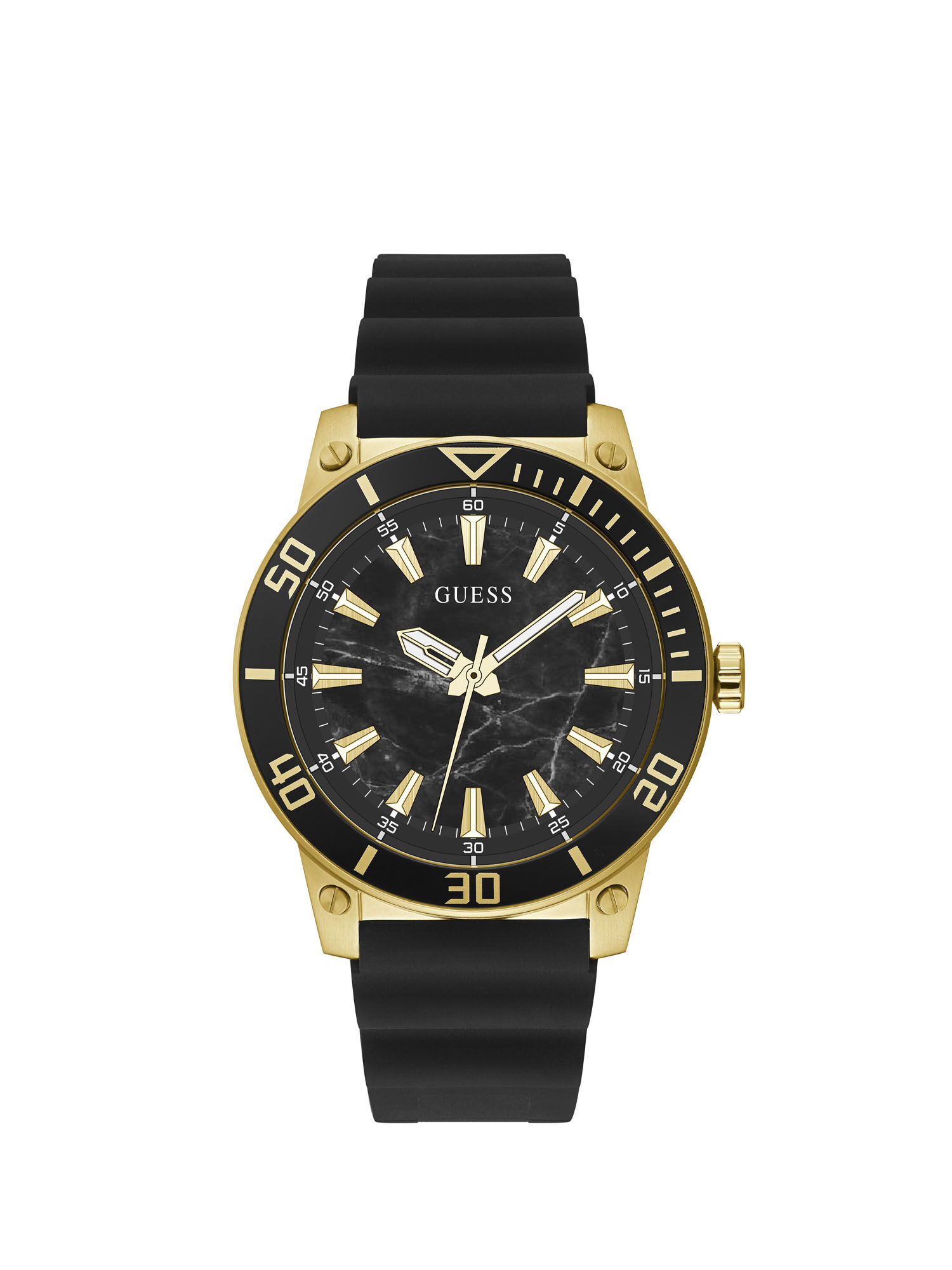 Guess black analog watch online