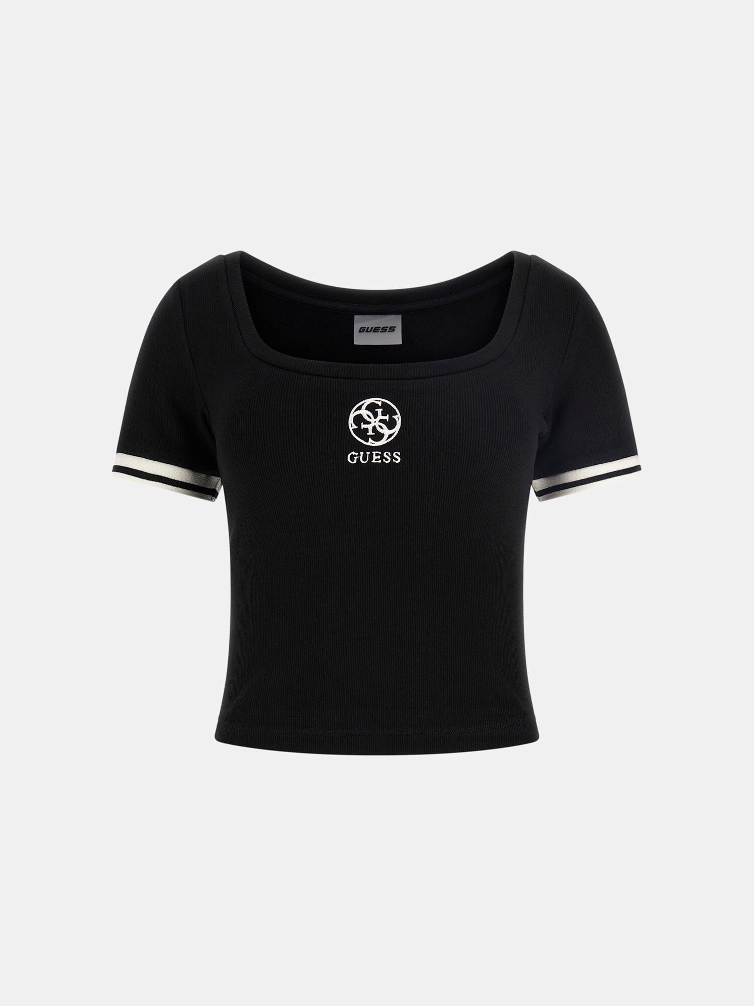 Shop GUESS Online Rib knit top