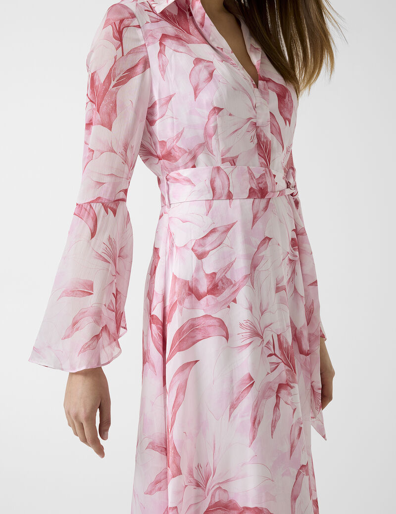 Laila Belted Long Dress