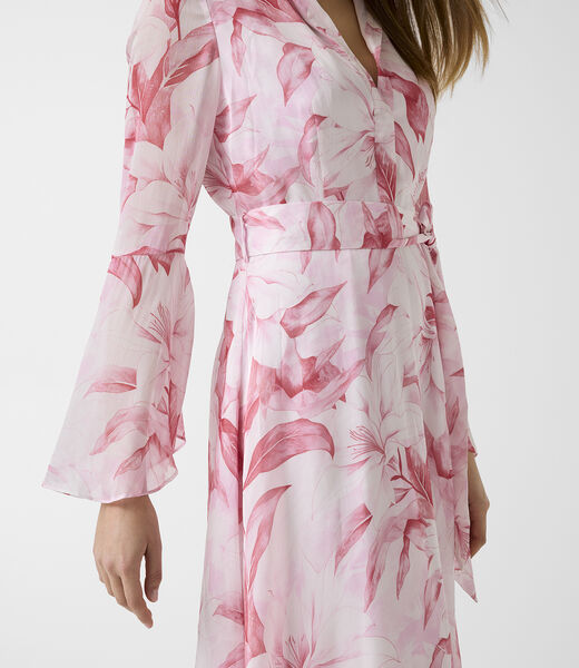 Laila Belted Long Dress