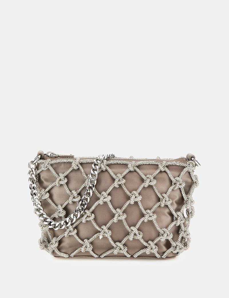 Zalina rhinestone mini shoulder bag