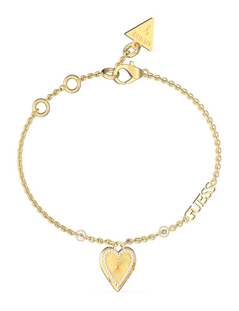 Shop GUESS Online Single Heart Bracelet