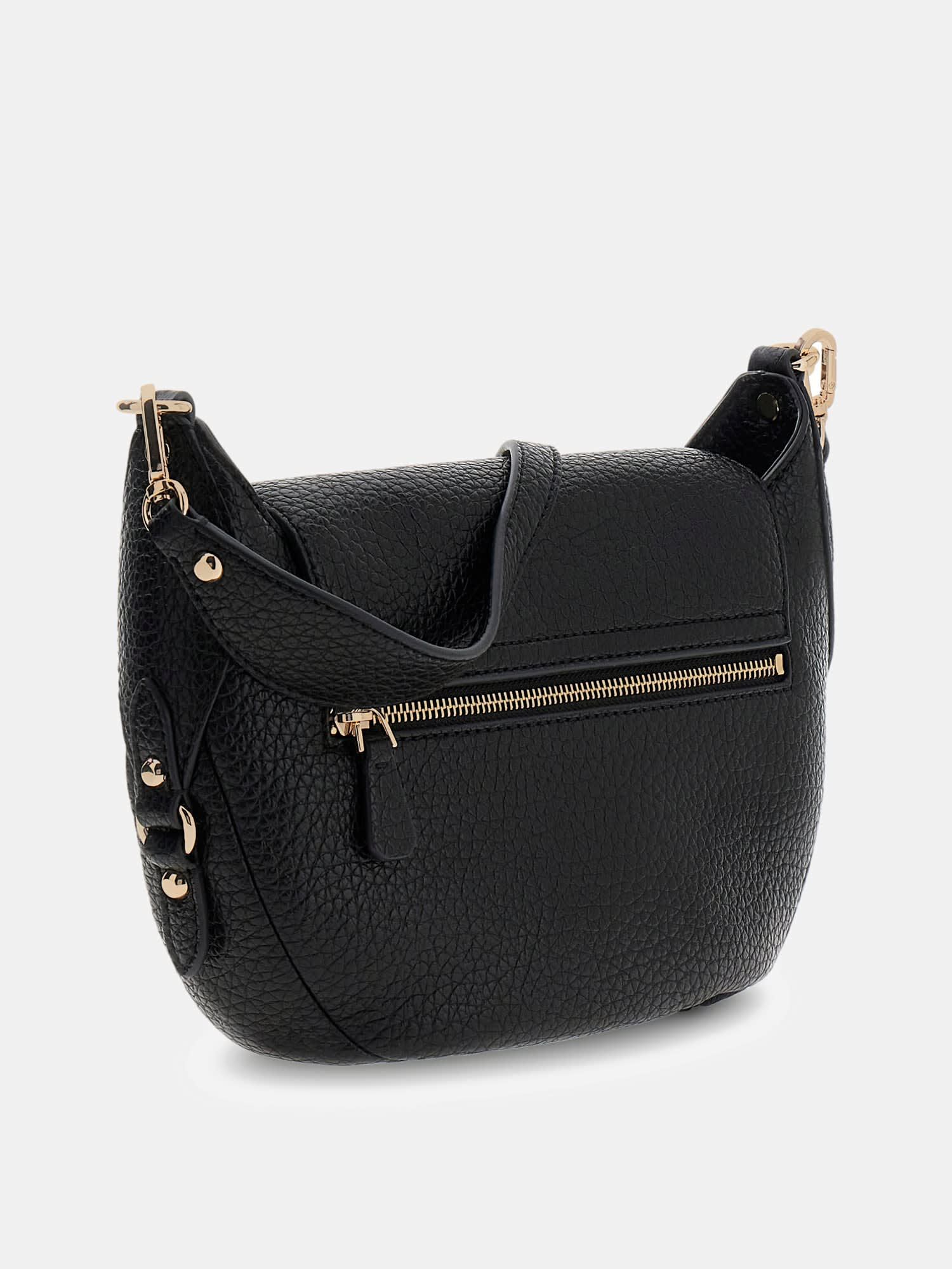 Shop GUESS Marsha Mini Shoulder Bag, Black | GUESS UAE