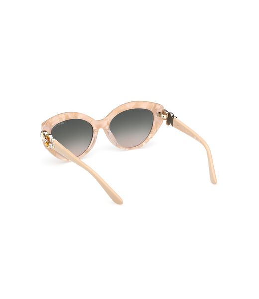 Cat-eye plastic sunglasses