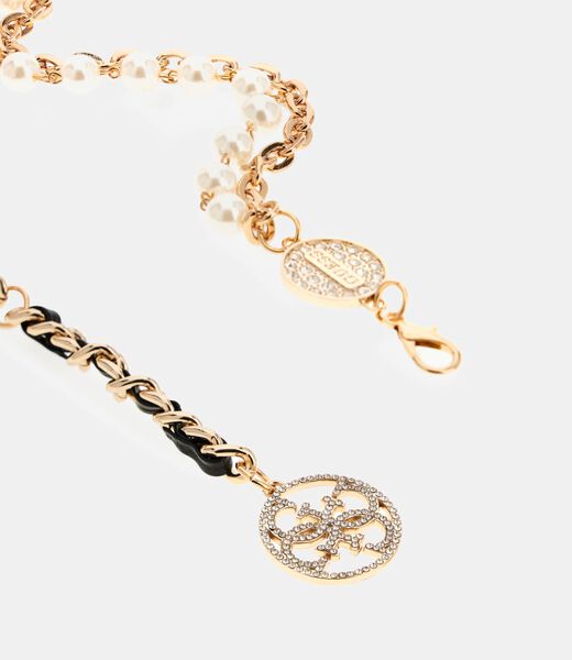 Chain and pearl belt