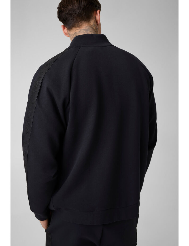 guess full zip sweatshirt