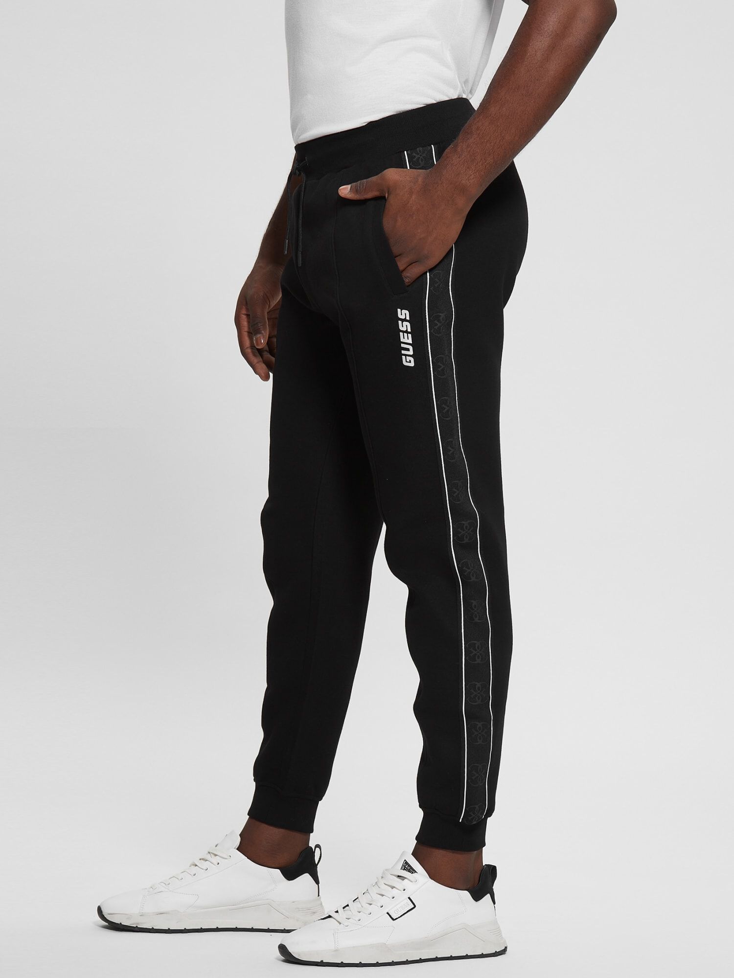 Shop GUESS Online Side Logo Jogger Pant