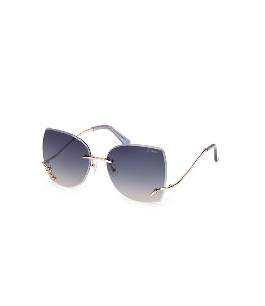 Raelynn Square Rimless Sunglasses