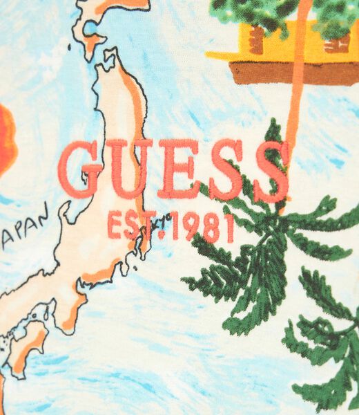 guess printed t shirt