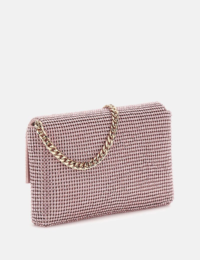 حقيبة زالينا صغيرة مرصعة بأحجار الراين