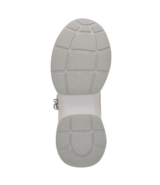 Harpaa Lace Up Chain Link Charm Platform Sneaker