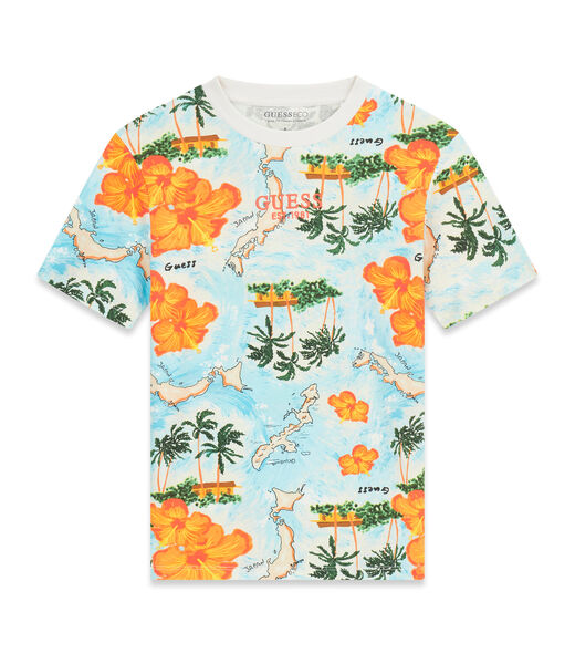 guess printed t shirt