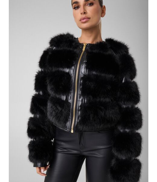 جيس marciano faux fur