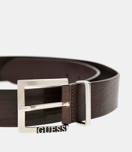 Leather belt