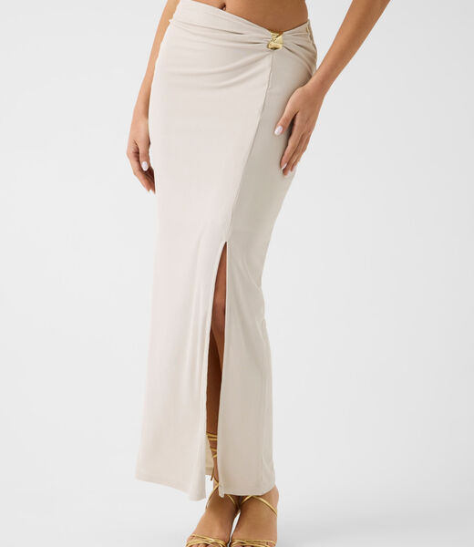 Draped pencil skirt