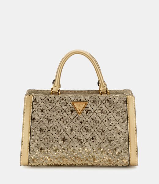 Dili 4G logo rhinestone handbag