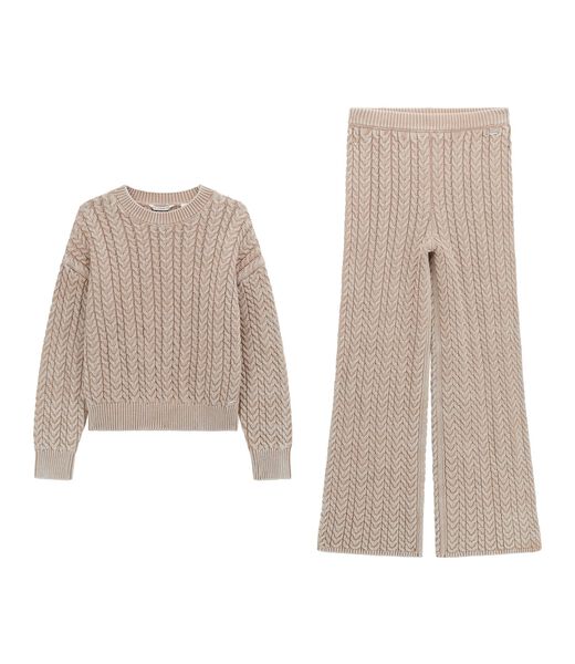SET LS SWEATER + SWEATER PANTS