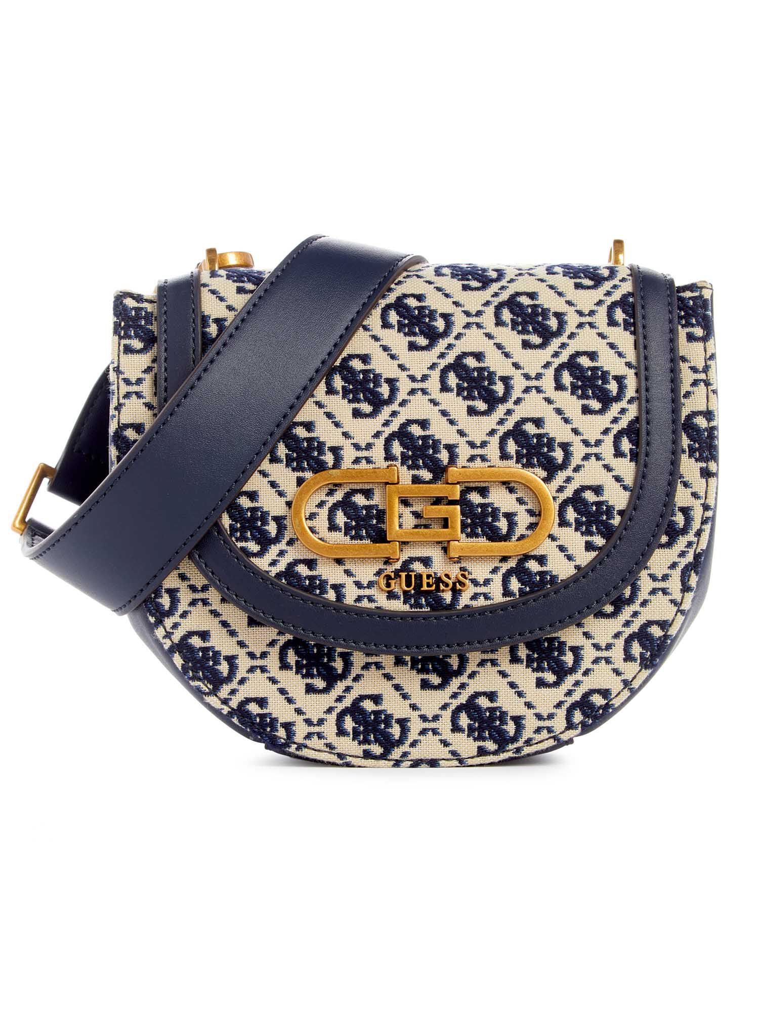 Shop GUESS Online Fleet Mini Saddle Crossbody
