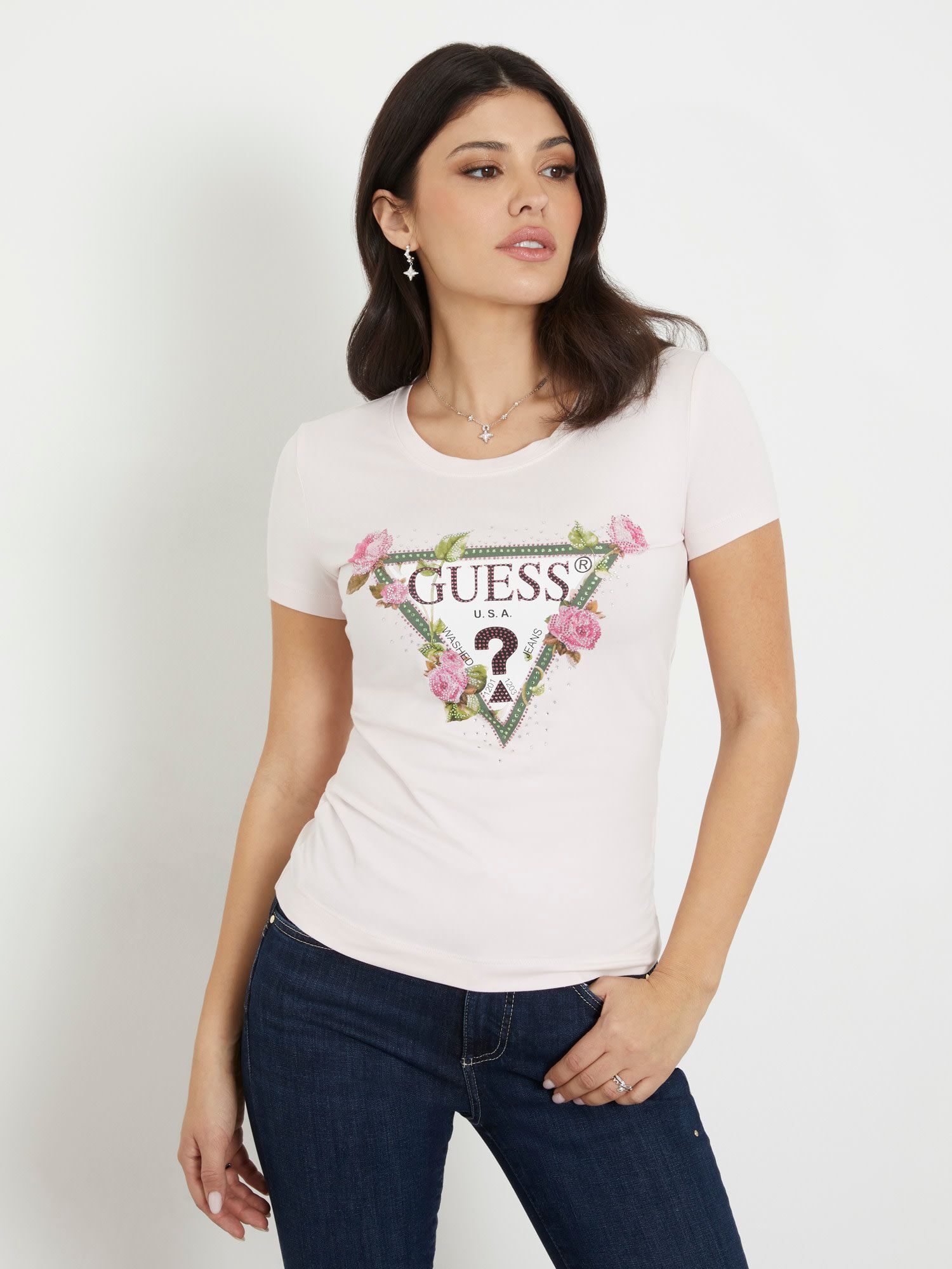 Guess sales flower shirt