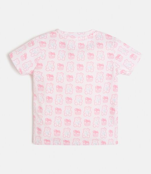 ALL OVER PRINT LOGO T-SHIRT